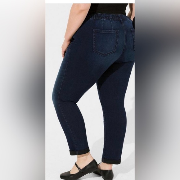 Torrid drawstring weekender jeans - Picture 3 of 10